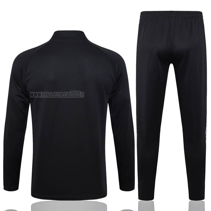 Tuta da Track de Felpa del Manchester City Bambino 2023-2024 Nero